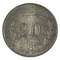 Mexico 1925 20 Centavos Extra Fine (EF-40)