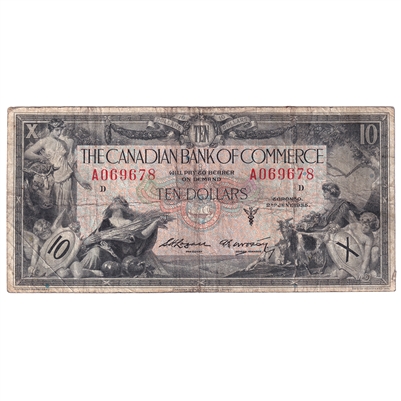 75-18-08b 1935 Canadian Bank of Commerce $10, Logan-Arscott, Fine
