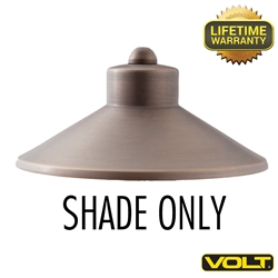 China Hat 7" Shade Only Bronze Finish