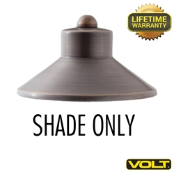China Hat 5" Shade Only Bronze Finish