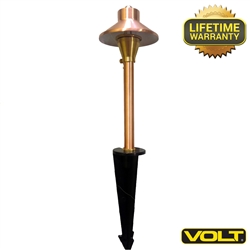 China Hat Copper Mini Path & Area Light