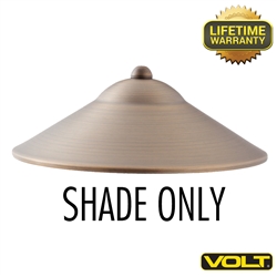 Max Spread Shade Only Bronze Finish
