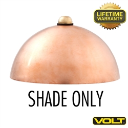 Mushroom Shade - Copper Finish