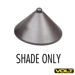 Conehead Aluminum Shade Only Bronze Finish