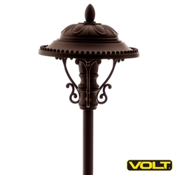 Regal Path & Area Light (Aluminum, Bronze) | Low Voltage Landscape Lighting