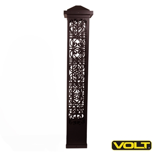 Scroll Tower LED 42" Bollard Light (Bronze)