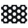 Black and white 7 ft 6 in x 9 ft 6 in extra large Hand Tufted Room Rug