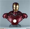 Iron man sideshow 400329 mark 3 bust  avengers tony stark 1:1 scale life size