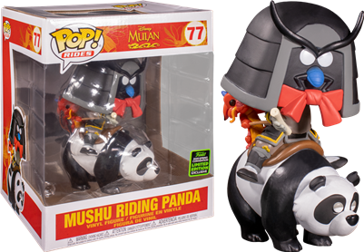 Funko Pop Vinyl Mulan Mushu panda ride 45935 889698459358