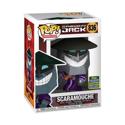 Funko Pop Vinyl 889698485722 samauri jack scaramouche sdcc 2020 48572