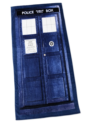 Doctor Who - TARDIS Beach Towel  150 X 75cm