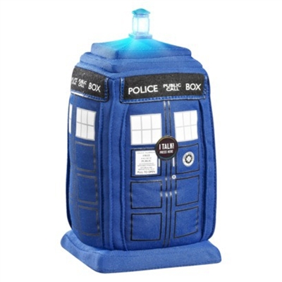 Doctor Who- Talking Soft Toy TARDIS