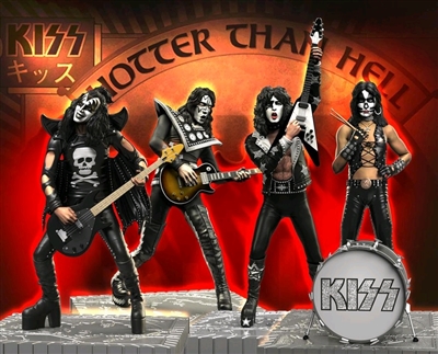 KISS Hotter Than Hell statues Knucklebonz kiss200