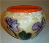 Charles Lotton Bowl
Opal Cypriot with Purple Multi Flora
Orange Interior

Aprox Size 3 by 5
Signed Charles Lotton
Dated 2018