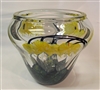 Timothy Lotton Magnum Bowl Yellow Bleeding Hearts