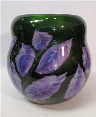 Daniel Lotton Aventurine Green Vase