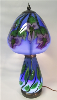 Daniel Lotton Periwinkle Blue Table Lamp