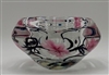 Timothy Lotton Bowl Pink Cherry Blossoms