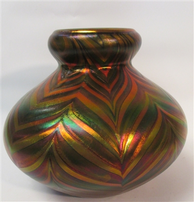 Daniel Lotton Copper Aurene Vase