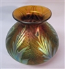 Daniel Lotton Satin Iridescent Pulled Fern Pattern