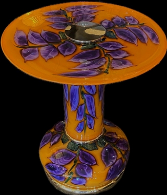 Daniel Lotton Mandarin Orange Lighted Table