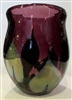 Robert Lagestee Small Vase
Beautiful Purple with Cobalt Leaves
Vines in adventurine

Size 4.5  by 4
Signed Robert Lagestee 2017 Lotton

Perfect for the New or Young Collector
Great Cabinet Piece
Gift Giving Price Range.