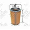 Daihatsu Hijet S80P & S81P, 86-90, Air Filter