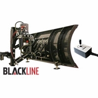 Blackline 60" Snow Plow, Full Hydraulic  Lift & Angle