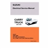 Electrical Service Manual, Suzuki Carry, Da63T