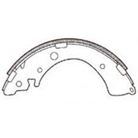 Honda Acty, 90-09, Brake Shoes