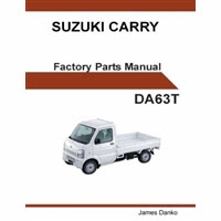 Suzuki Carry, DA63T, Factory Parts Manual