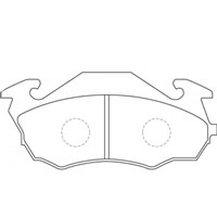 Subaru Sambar, 90-98,  Brake Pads