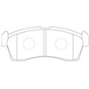 Mazda Scrum, 05-19, Front Disc Brake Pads