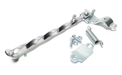 tun® peugeot TWISTED chrome side kickstand