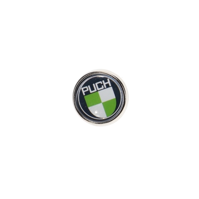 puch 20mm round PIN - PUCH logo