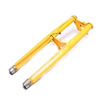 stock NOS motobecane 50v forks - yellow