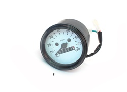 80kmh speedometer with white background