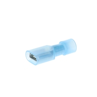 BLUE 16-14 gauge electrical spade connector - female