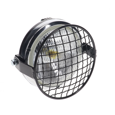 CEV 215 thin n cool 5" headlight with GRILLE - 6v 15w