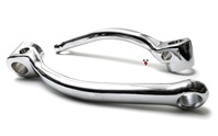 CHROME pedal arm set for your moped and his and hers and mine too