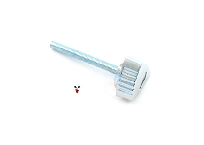 puch moped chrome LONG side cover bolt - 47mm