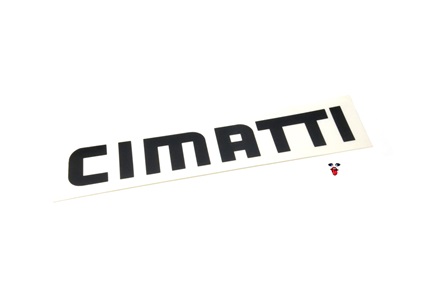 CIMATTI logo sticker - SMALL