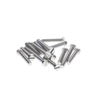 puch E50 case CHEESE head bolts set - stainless