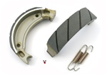 EBC quality brake shoes - 110mm x 25mm - grooved