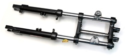 peugeot SP SPX EBR black hydraulic forks - 25mm head tube