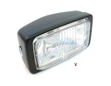 black GUIA square headlight - 5.5"