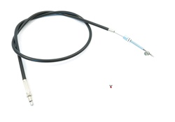 heavy duty moped front brake cable with 2.5mm cable + knarp
