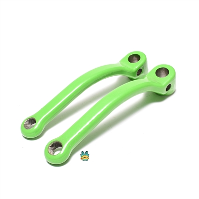 pedal arm set for your moped and his and hers and mine too - APPLE green