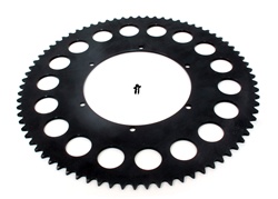 JD RACING pièces d'exceptions competition aluminum rear sprocket