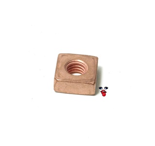 peugeot M6 square copper exhaust nut